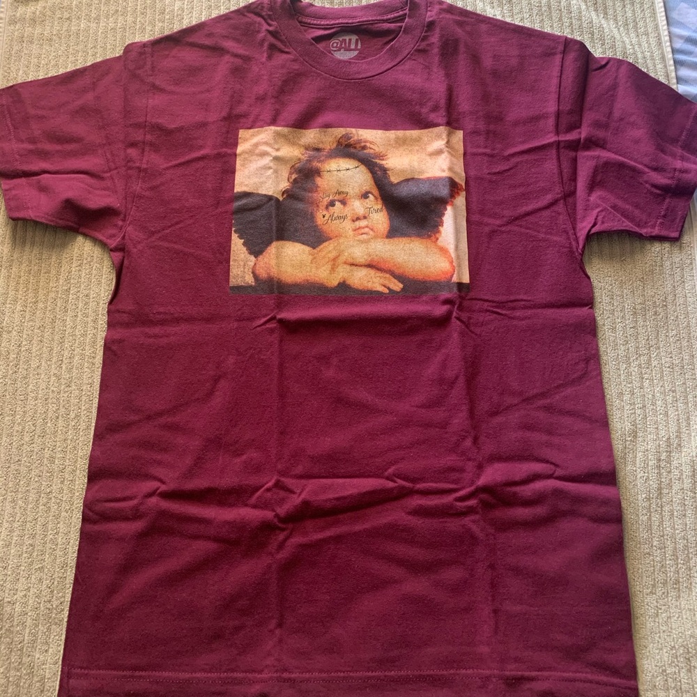 Angel Post Malone Tattoo Shirt L